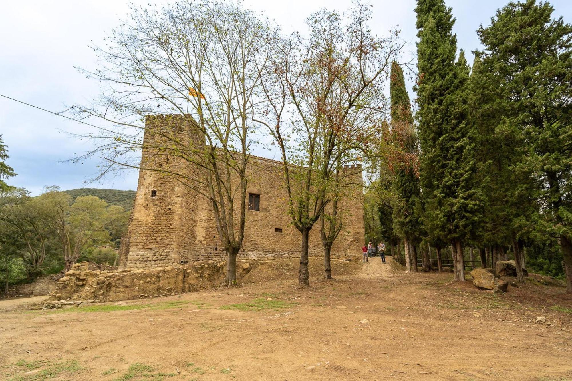 Castell In Girona Villa Sant Miquel de Campmajor Bagian luar foto