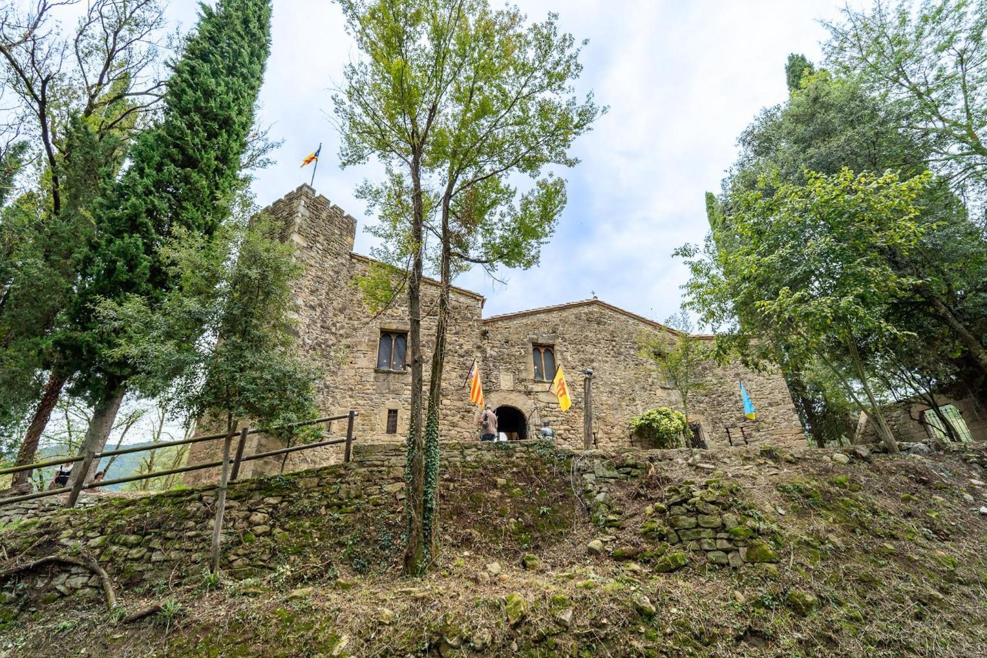 Castell In Girona Villa Sant Miquel de Campmajor Bagian luar foto