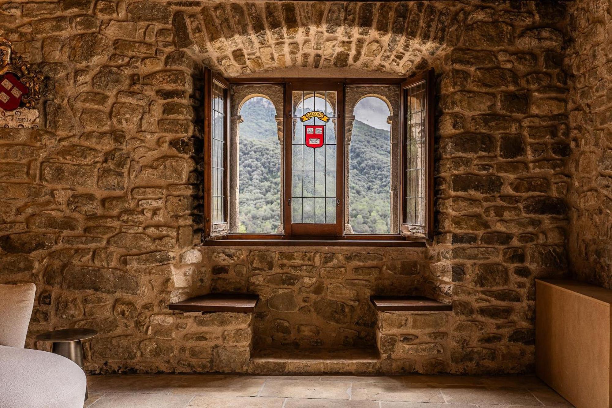 Castell In Girona Villa Sant Miquel de Campmajor Bagian luar foto