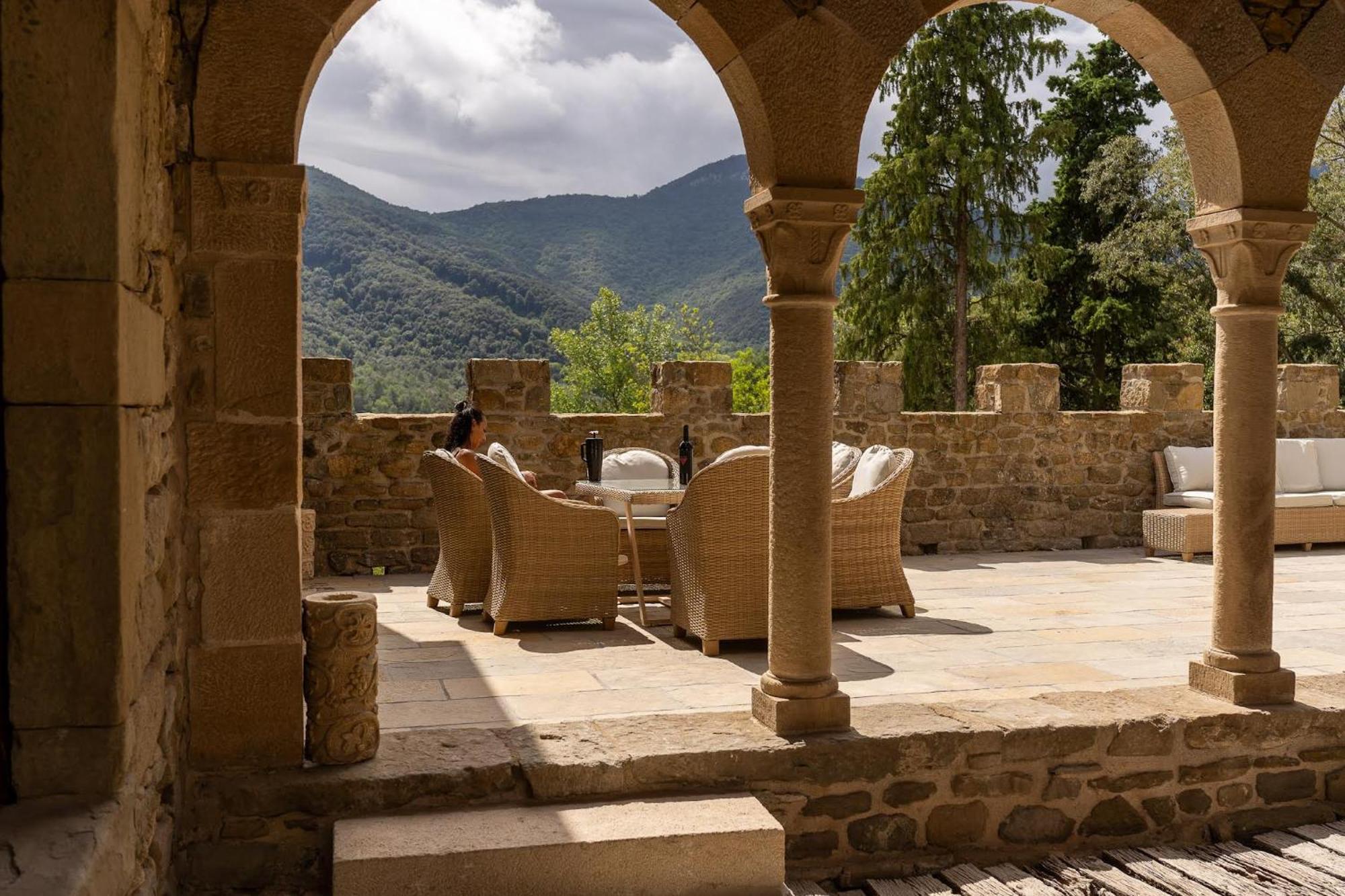 Castell In Girona Villa Sant Miquel de Campmajor Bagian luar foto