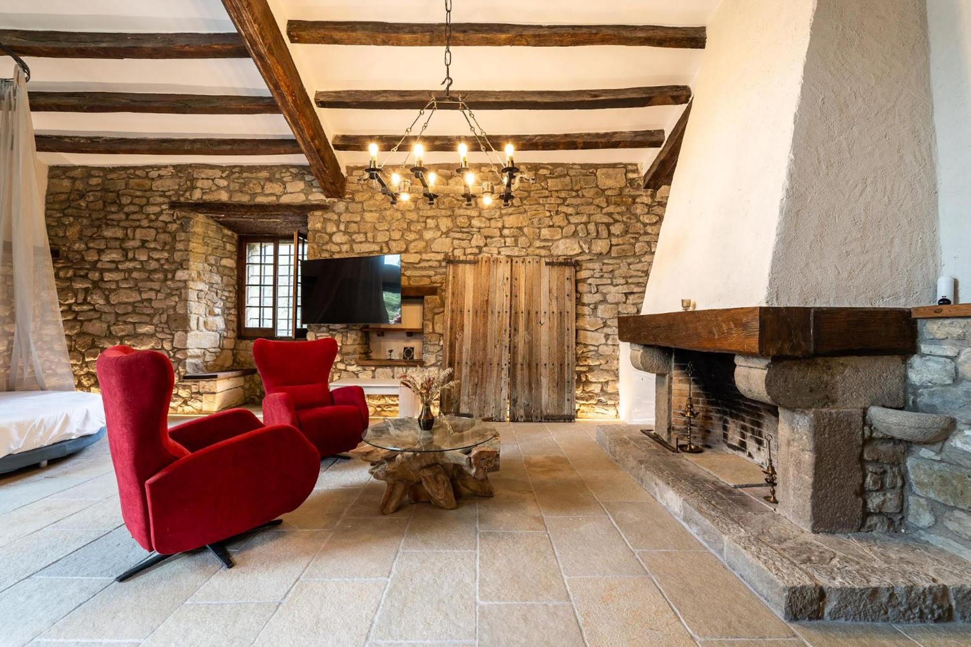 Castell In Girona Villa Sant Miquel de Campmajor Bagian luar foto