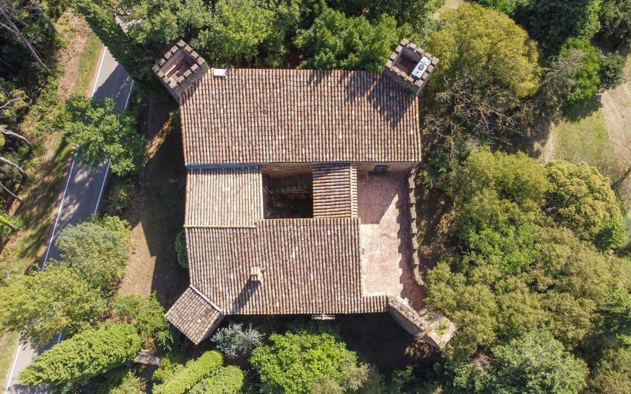 Castell In Girona Villa Sant Miquel de Campmajor Bagian luar foto