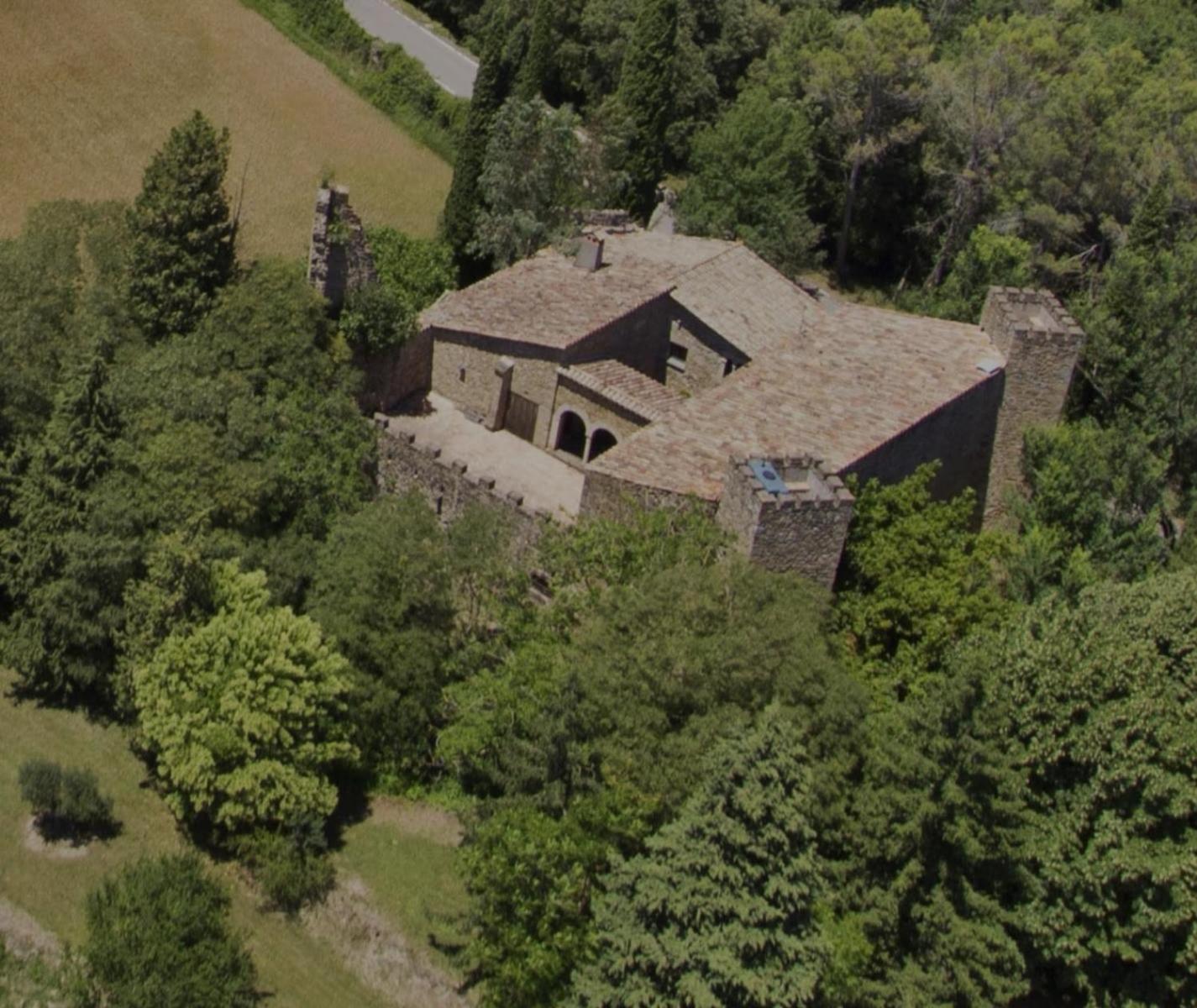 Castell In Girona Villa Sant Miquel de Campmajor Bagian luar foto