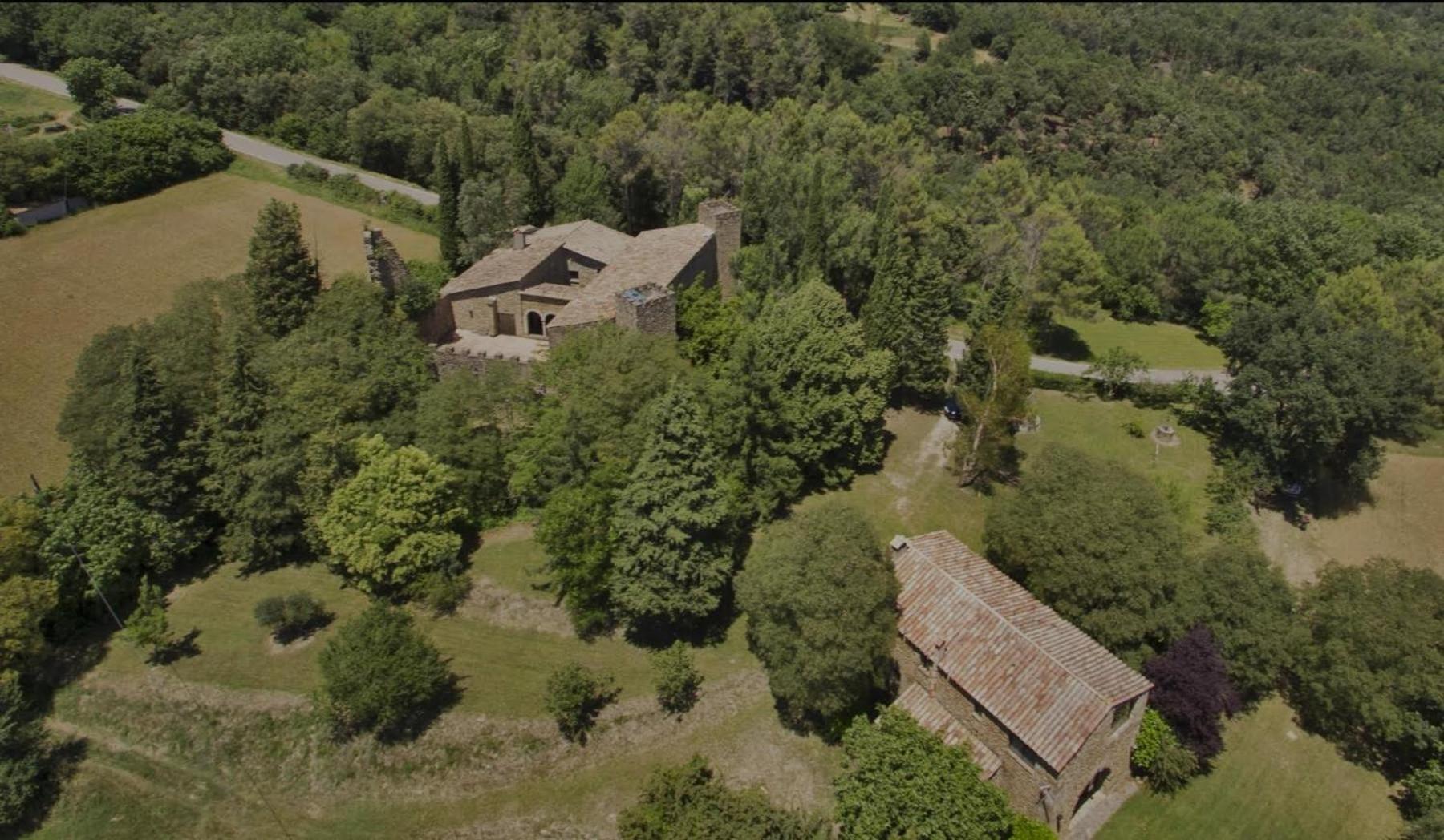 Castell In Girona Villa Sant Miquel de Campmajor Bagian luar foto