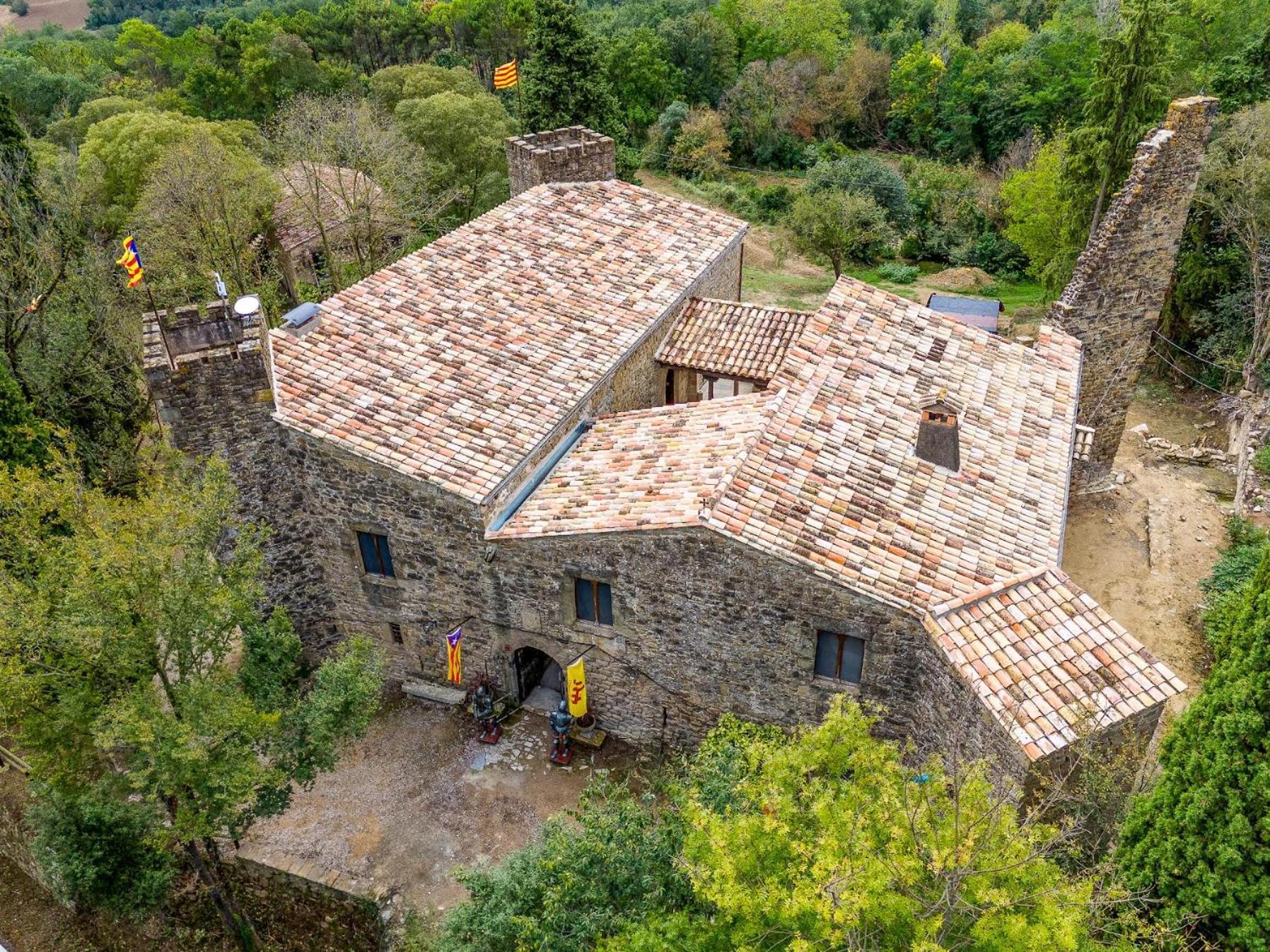 Castell In Girona Villa Sant Miquel de Campmajor Bagian luar foto